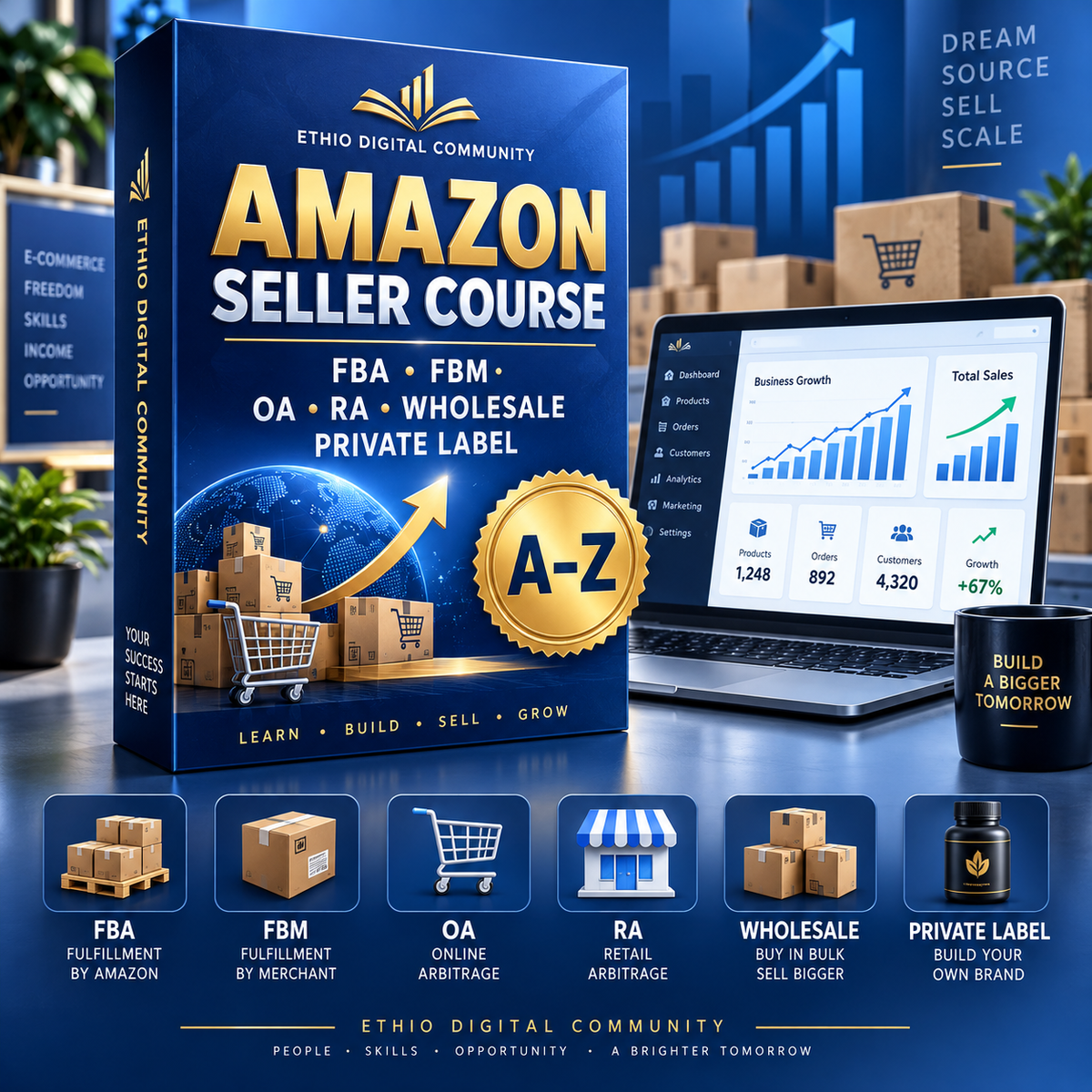 Amazon Seller Course – Complete A–Z Training
